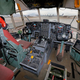 La cabina de un Lockheed KC-130R Hercules de 1974